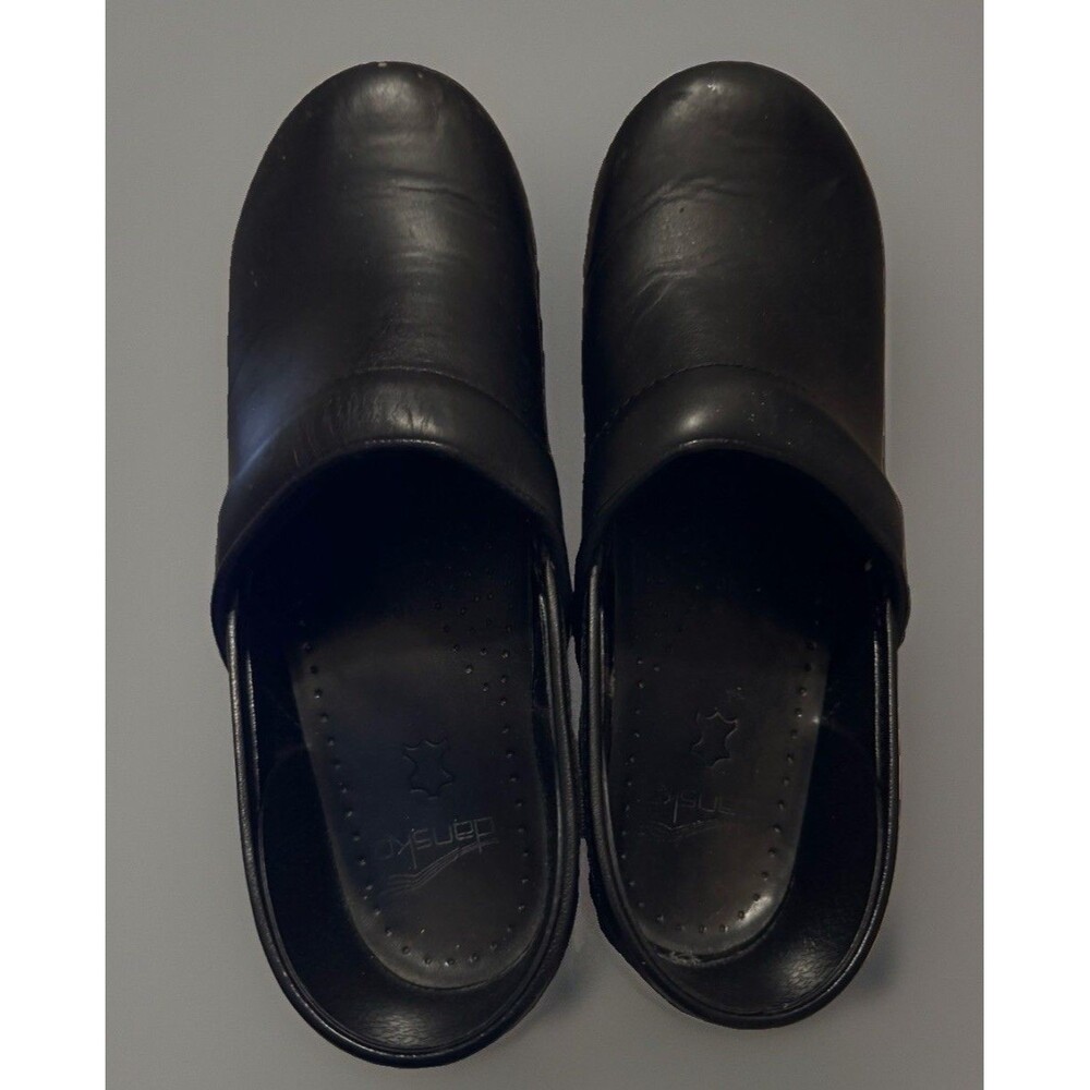 EUC Dansko Black Clog Unisex Sz 40 US W9.5-10 Professional Nurse Medical Casual